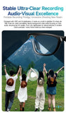 Smart Glasses 2026 con Fotocamera AI e Traduzione Vocale