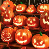 Lanterna Zucca Decorativa LED per Halloween
