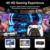 M15 4K Retro Game Stick, 64GB Built-in 20000+ Classic Games, Wireless Controller Game Console, 20+ Simulators Support, HD TV Video Gaming Player