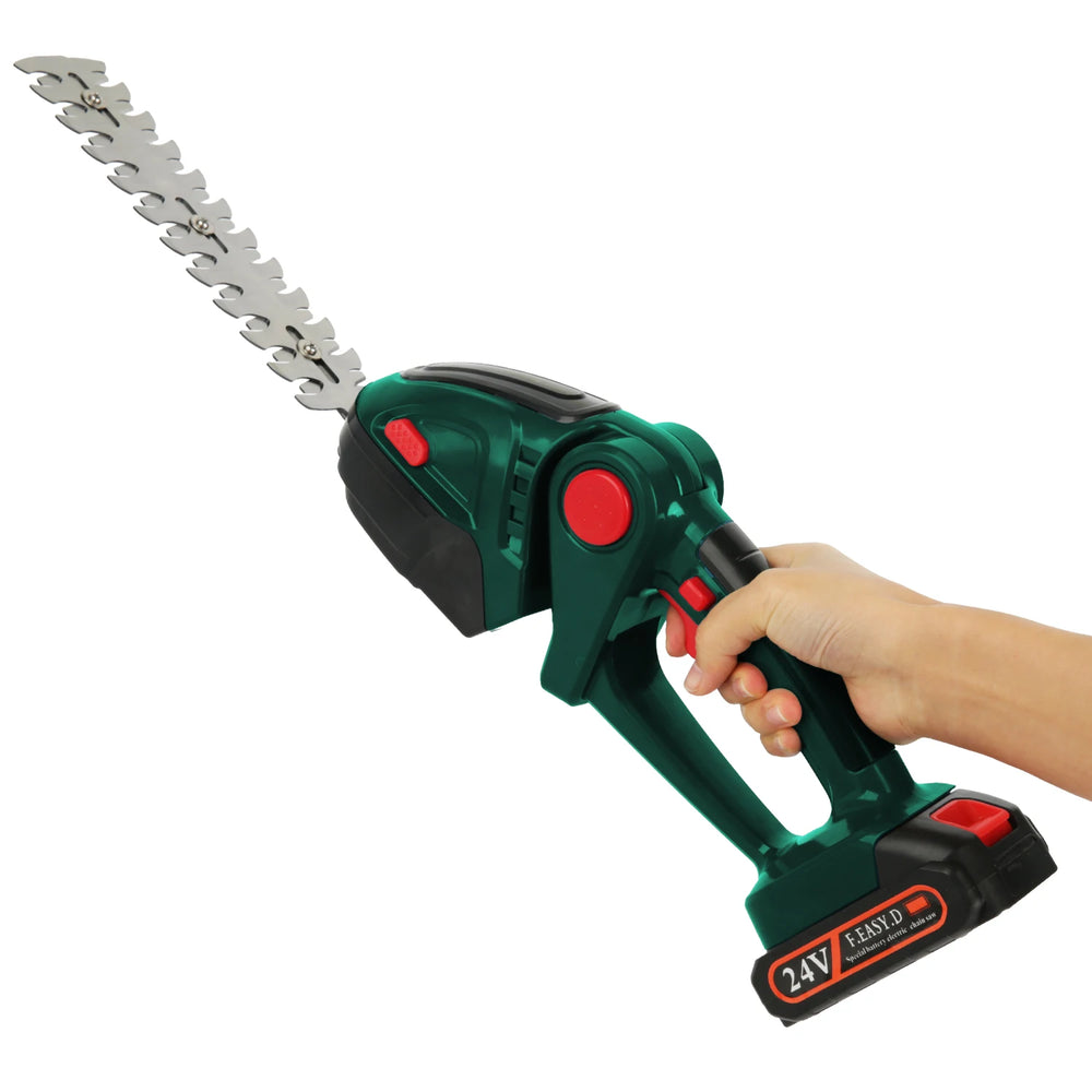 HGTUGO Tagliasiepi e Tagliaerba 2 in 1 a Batteria