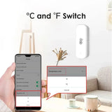 Sensore di temperatura e umidità Tuya Smart WIFI