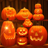 Lanterna Zucca Decorativa LED per Halloween