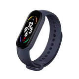 Smartwatch M9 per uomo e donna, braccialetto fitness, fascia sportiva, monitoraggio della frequenza cardiaca e della pressione sanguigna, impermeabile, multifunzione.