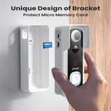 ieGeek Videocitofono wireless con suoneria, videocamera per campanello HD 2K