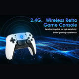 M15 4K Retro Game Stick, 64GB Built-in 20000+ Classic Games, Wireless Controller Game Console, 20+ Simulators Support, HD TV Video Gaming Player