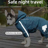 Tuta Impermeabile Riflettente per Cani