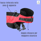 Cappotto Impermeabile per Cani con Dettagli Riflettenti