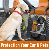Cuscino di copertura per sedile auto per animali domestici XXXL extra large, adatto ai sedili posteriori rigidi