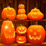 Lanterna Zucca Decorativa LED per Halloween