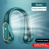 Ventilatore elettrico da collo portatile senza pale da 8000 mAh,