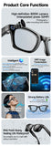 Smart Glasses 2026 con Fotocamera AI e Traduzione Vocale