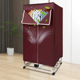 Asciugatrice Pieghevole Portatile 1500W Bordeaux