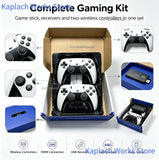 M15 4K Retro Game Stick, 64GB Built-in 20000+ Classic Games, Wireless Controller Game Console, 20+ Simulators Support, HD TV Video Gaming Player