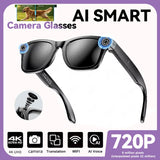 Smart Glasses 2026 con Fotocamera AI e Traduzione Vocale