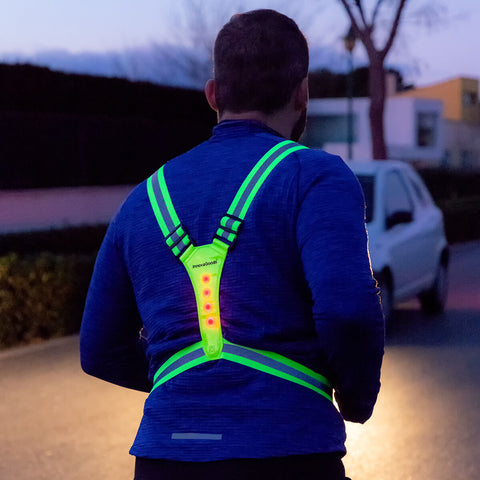Imbracatura Sportiva con Luci a LED Lurunned InnovaGoods