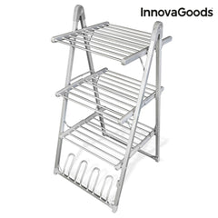 Stendibiancheria Elettrico Pieghevole Verayer InnovaGoods Grigio Alluminio Plastica (Ricondizionati A)