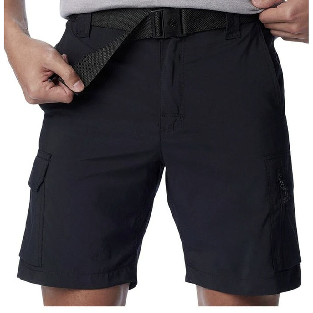 Pantaloni Corti Sportivi da Uomo Columbia Silver Ridge Nero