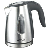 Bollitore elettrico acciaio inox 1 litro Adler con manico ergonomico e design moderno