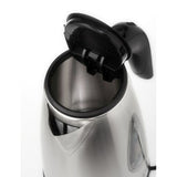 Bollitore elettrico acciaio inox 1 litro con apertura superiore e design elegante per la cucina