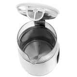 Interno trasparente del bollitore elettrico Adler con design moderno e pratica apertura del coperchio