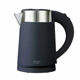 Bollitore elettrico nero Adler con design elegante e manico ergonomico per un facile utilizzo