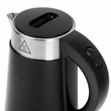Bollitore elettrico nero Adler con manico ergonomico e indicatore di livello dell'acqua