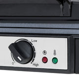 Controllo di temperatura della macchina per waffle Adler con opzioni Low e High per una cottura perfetta