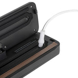 Dettaglio della macchina sottovuoto alimenti Adler con tubo di aspirazione per conservazione ottimale degli alimenti