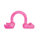 Irrigatore flamingo da giardino in plastica rosa, ideale per divertimento e freschezza allaperto