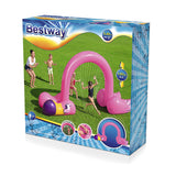 Irrigatore flamingo da giardino Bestway per divertimento estivo con spruzzi d'acqua
