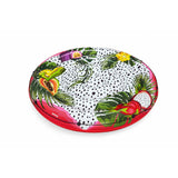 Isola galleggiante gonfiabile frutta Bestway con design tropicale per rilassarsi in piscina