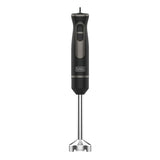 Frullatore a immersione Black & Decker con impugnatura ergonomica e lama in acciaio inox per frullare e miscelare facilmente