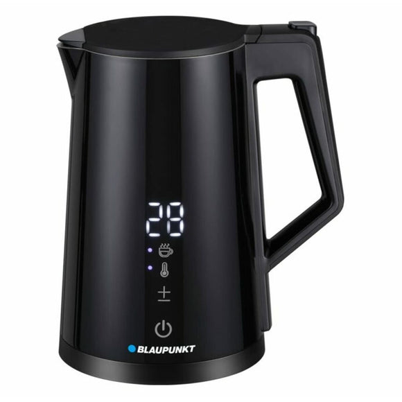 Bollitore elettrico Blaupunkt nero con display digitale e controllo della temperatura