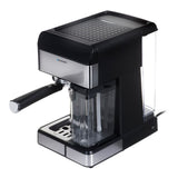 Caffettiera express a leva Blaupunkt con design elegante e serbatoio trasparente per preparare caffè espresso perfetto