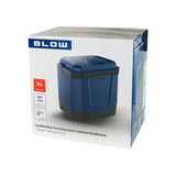 Mini frigo portatile nero Blow con capacità di 35 litri, ideale per viaggi e uso all'aperto