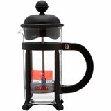 Caffettiera a stantuffo Bodum in vetro con manico ergonomico e filtro a doppio strato per un caffè perfetto