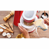 Gelatiera Bosch con ciotola in acciaio e ricettario per preparare deliziosi gelati fatti in casa