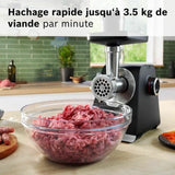 Tritatutto Bosch multifunzione con capacità di tritatura veloce fino a 3,5 kg di carne al minuto