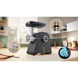 Tritatutto Bosch potente 1900W con varie lame e design elegante per una cucina moderna