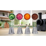 Tritatutto Bosch potente 1900W con diverse lame per affettare e grattugiare facilmente verdure