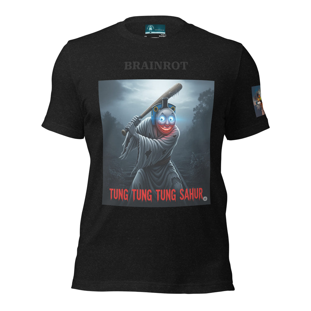 Maglietta unisex serie Brainrot - Tung Tung Tung Sahur 🆓🚚