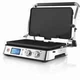 Barbecue elettrico Braun 2000W con superficie antiaderente e controlli digitali per cottura precisa