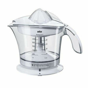 Spremiagrumi elettrico Braun Citromatic con recipiente trasparente e graduazione per dosaggio preciso