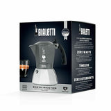 Caffettiera Bialetti Brikka alluminio in confezione, design elegante per una preparazione ottimale del caffè