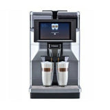 Caffettiera superautomatica Saeco Magic M2 con display touchscreen e due erogatori per caffè e latte