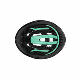 Casco ciclismo adulto Lazer Z1 in nero con dettagli verde, design aerodinamico e comfort ottimale