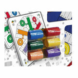 Gioco di Parchis Cayro per 4 6 giocatori con pedine colorate e tabellone vivace
