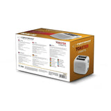 Scatola del tostapane elettrico compatto Esperanza con funzioni per pane e ciabatte