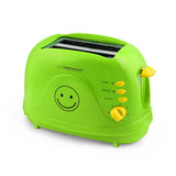 Tostapane Esperanza EKT003 verde brillante con smiley e funzioni di scongelamento e riscaldamento
