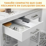Macchina sottovuoto Foodsaver in un cassetto della cucina, dimensioni compatte per ogni spazio